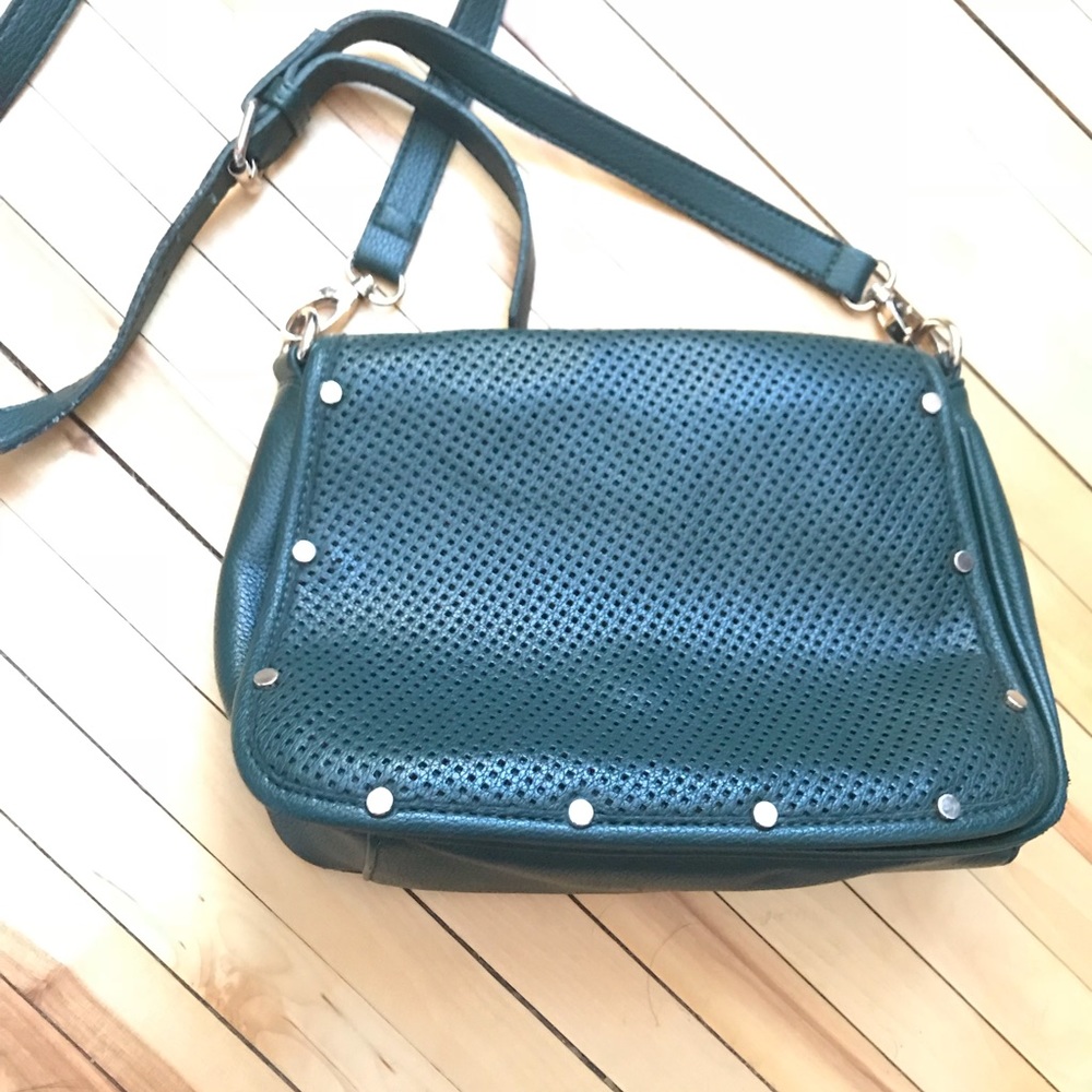 Forest green Street Level bag from Need Supply